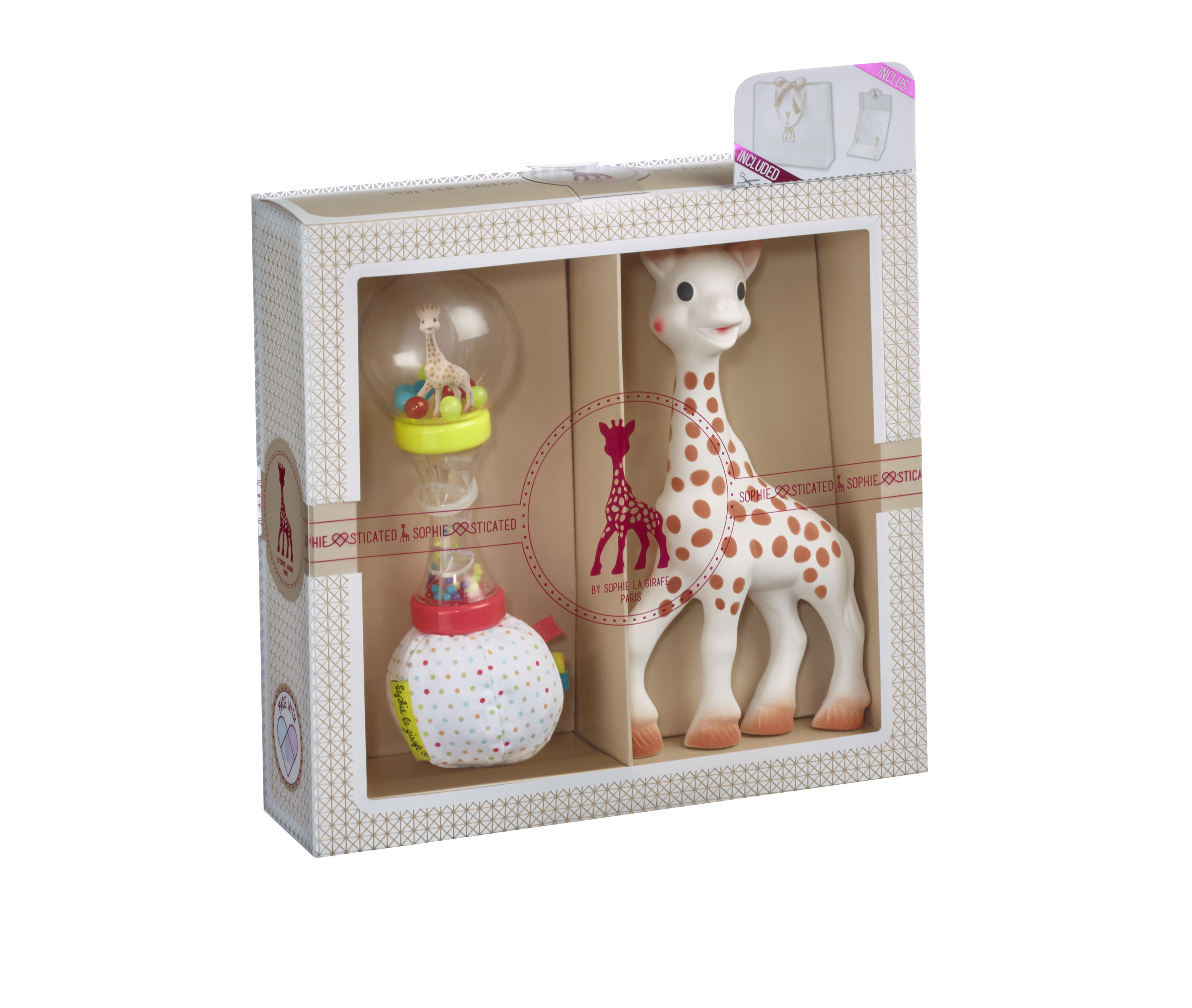 SOPHIE LA GIRAFE Geschenkbox Klassisch Set 4 1 Stk