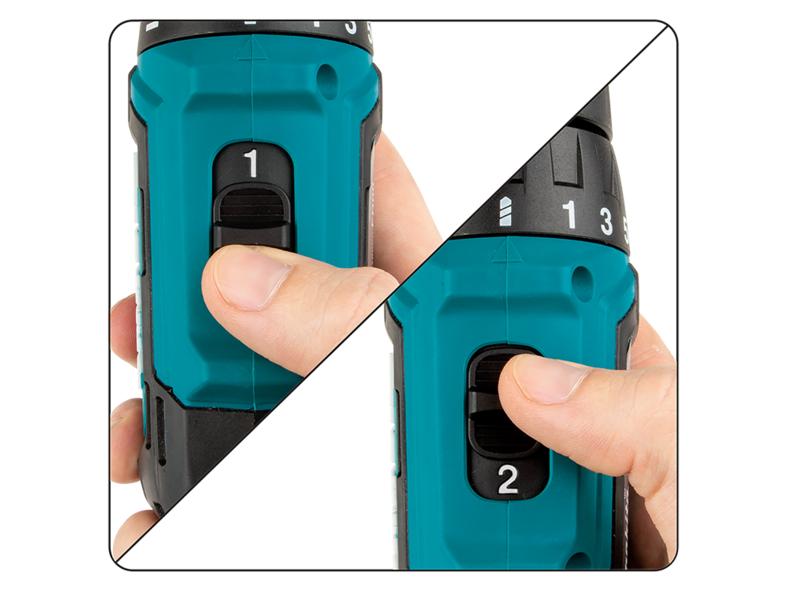 Makita Akku-Bohrschrauber DF333DSYJ Kit Bohrschrauber 12 V CXT
