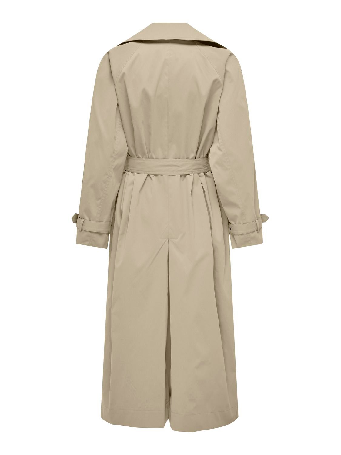 ONLAPRIL Trenchcoat White Pepper
