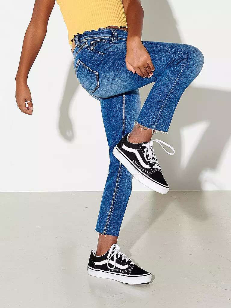 ONLY Mädchen Jeans Regular Fit KONEMILY blau