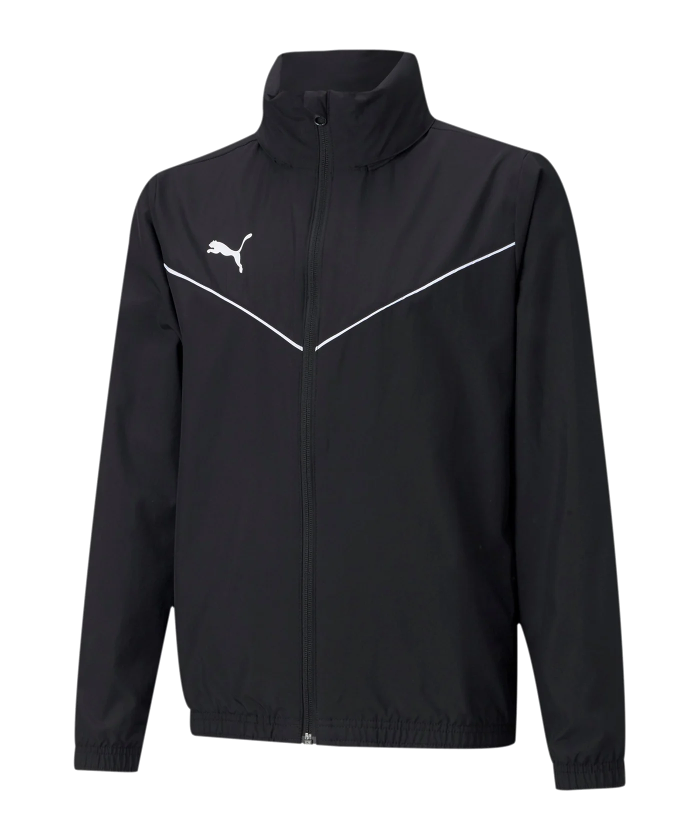 PUMA teamRISE Allwetterjacke Kids Schwarz F03