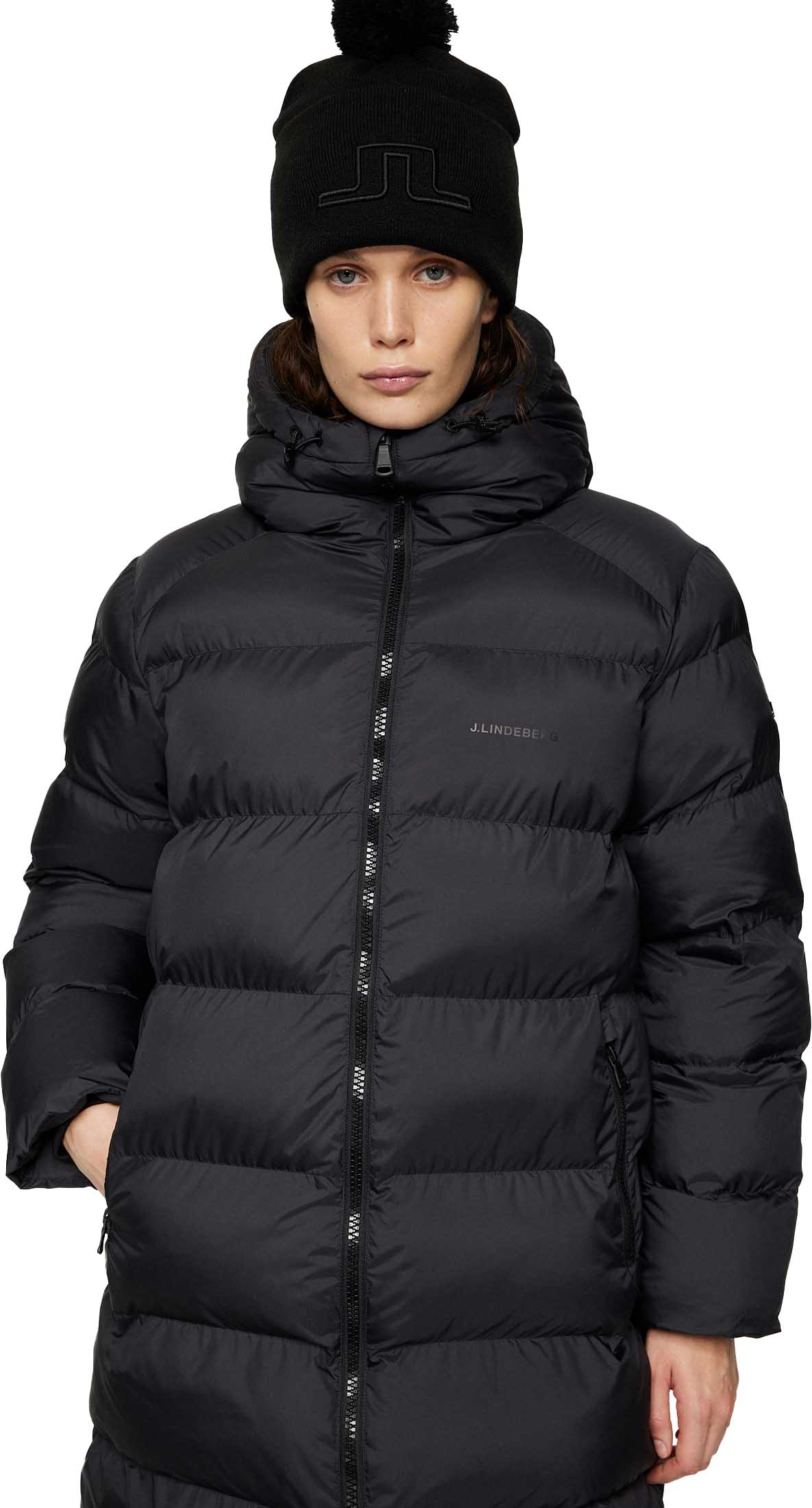 Baryl Padded Parka Dame Black