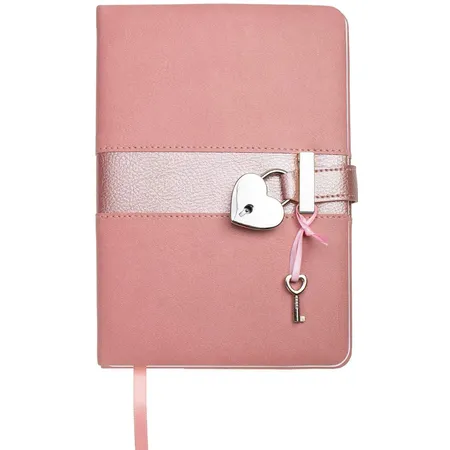 Trötsch Tagebuch matt und shiny rosa mit Schloss