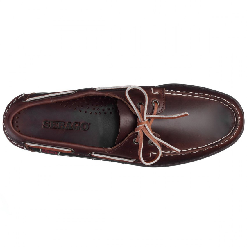 DOCKSIDES PORTLAND WAXED Brown Gum