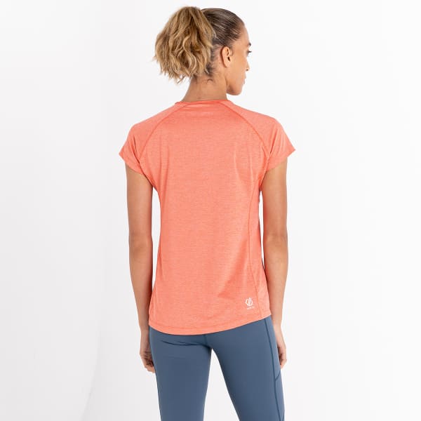 T-shirt randonnée DARE 2B W CORRAL TEE NEON PEACH MARL