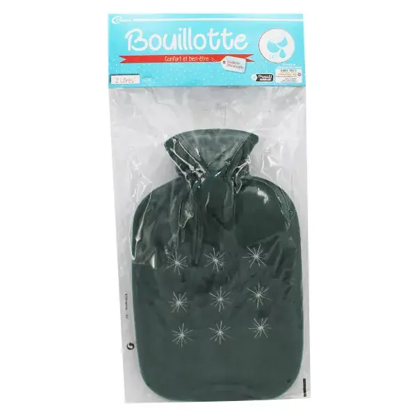 Bolsa de água quente infantil Cooper, com estampa de estrela, 2 litros