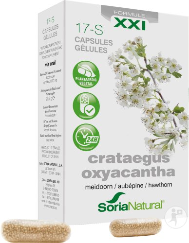 Soria Natural Formula XXI Crataegus Oxyacantha 17-S Gélules 30