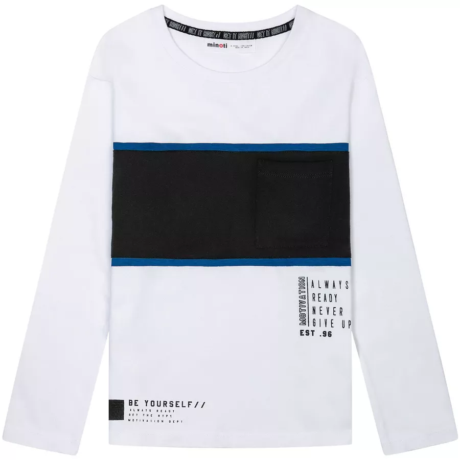 MINOTI Longsleeve Weiß