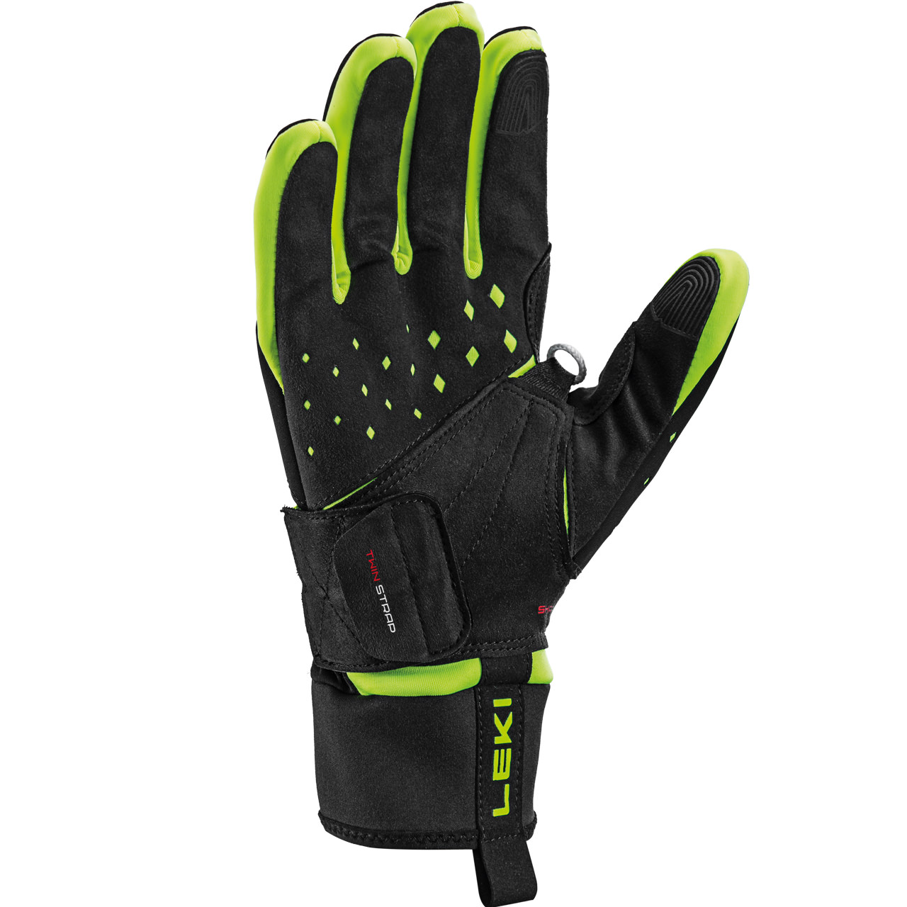 Leki Herren Handschuh Nordic RACE SHARK black/neon yellow | Leki | L | Brands | XSPO-Fashion
