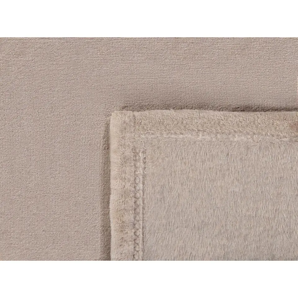 BAYBURT - Deken - Beige - 150 x 200 cm - Polyester