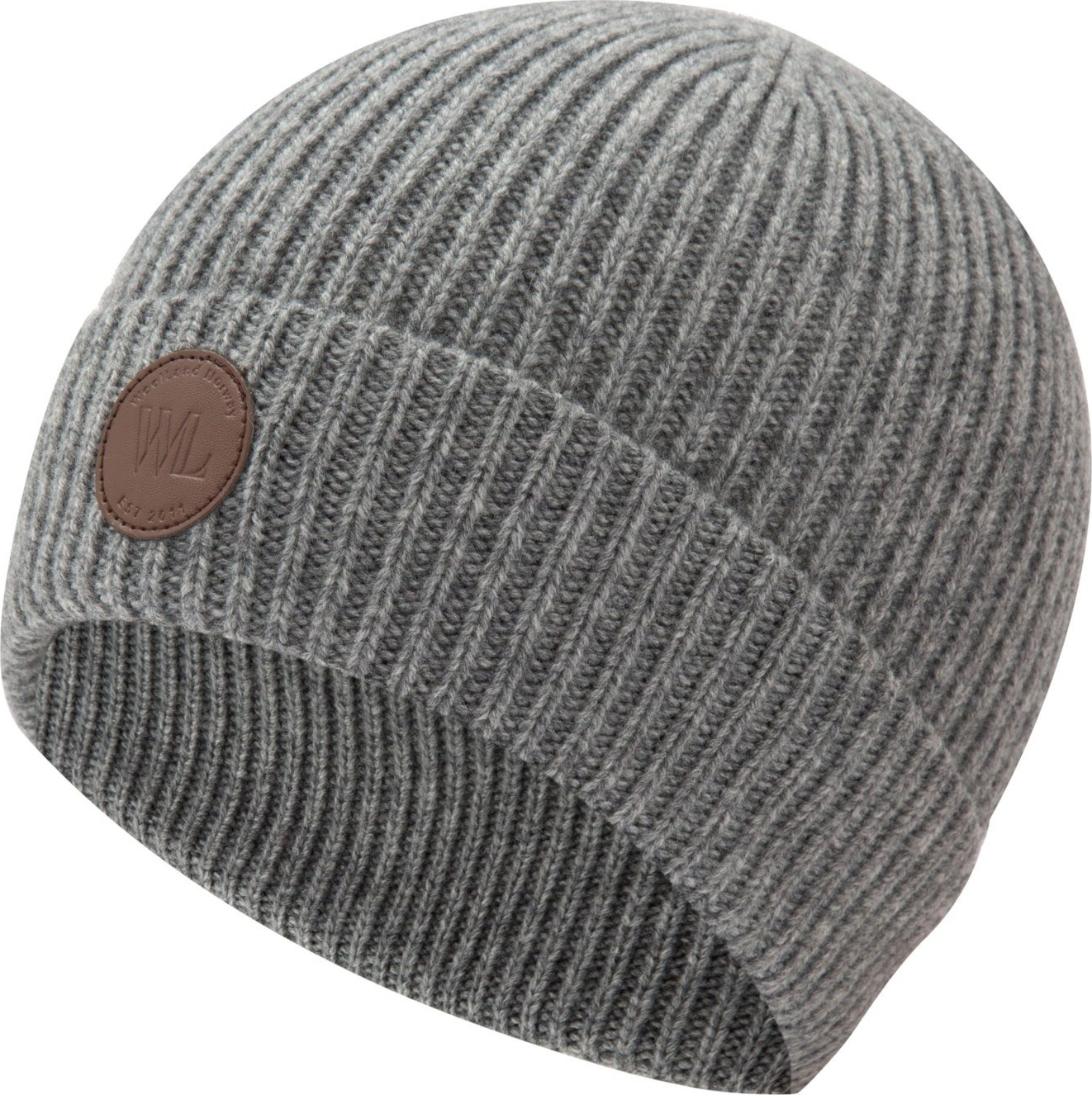 Reineheimen Strikket Kashmir Lue Herre Grey Melange