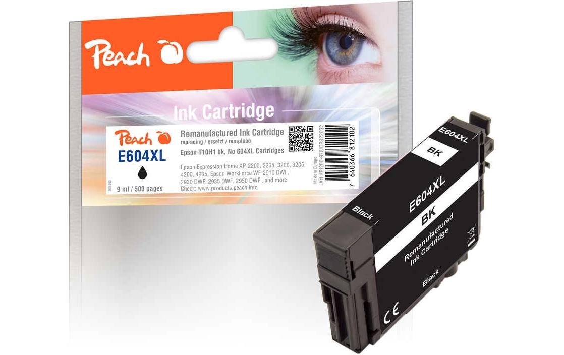 Tinte Epson No. 604XL BlackDruckerpatrone, Schwarz