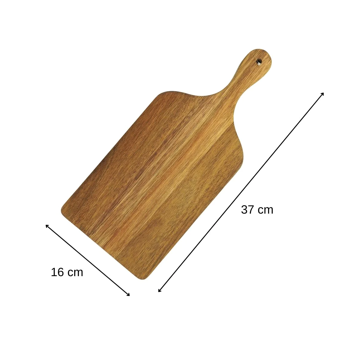 Planche à découper rectangulaire 37 x 16 cm bois d'Acacia Fackelmann