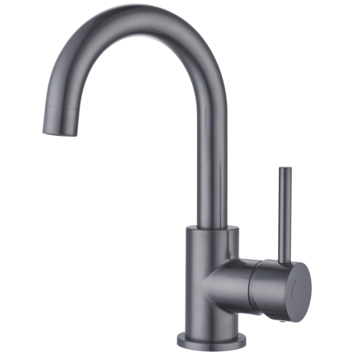 Atlantic wastafelkraan Colin gun metal