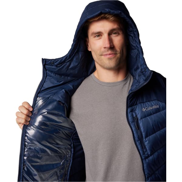 Doudoune COLUMBIA AUTUMN PARK II DOWN HOODED JACKET DARK MOUNTAIN/COLLEGIATE NAVY