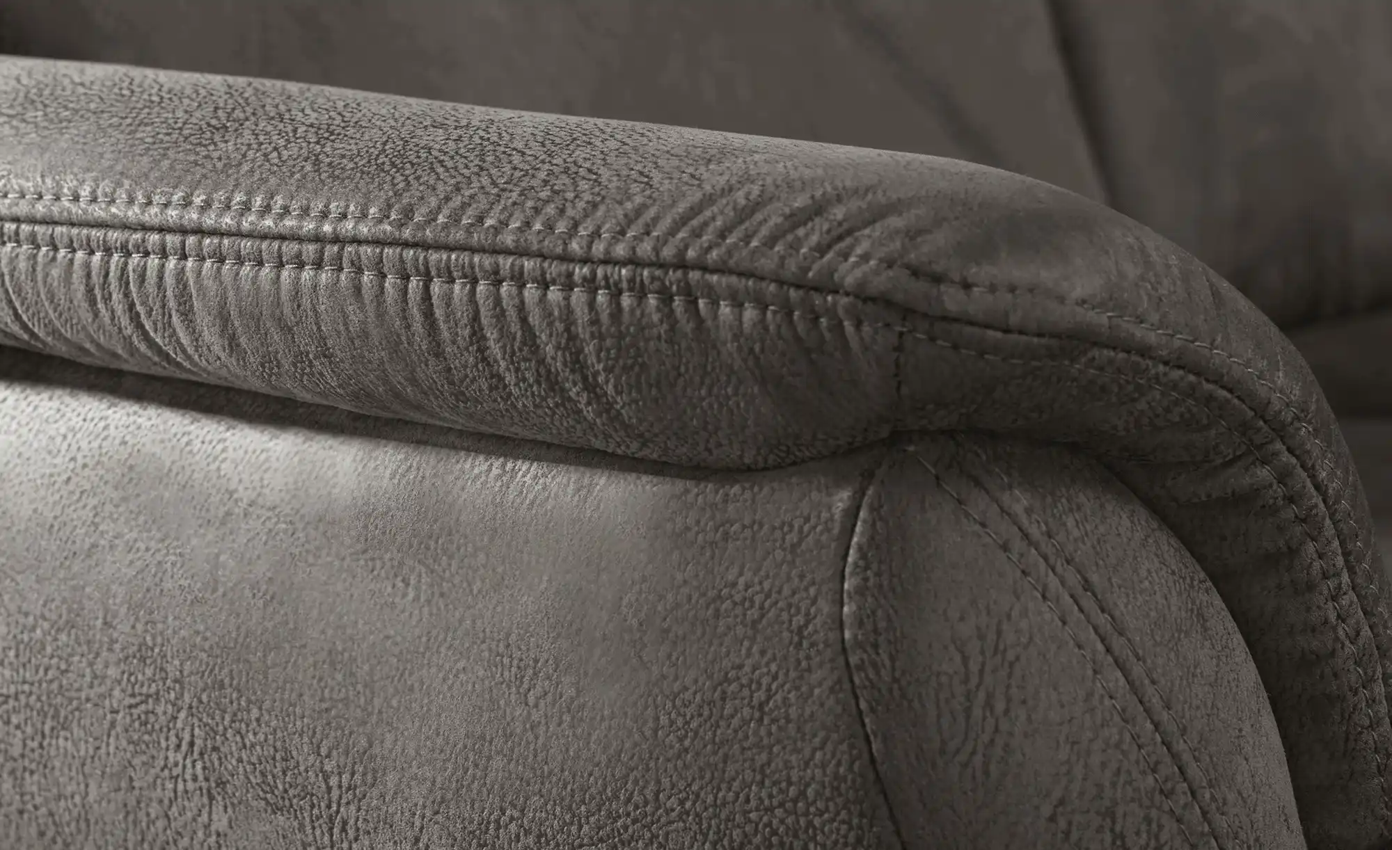 meinSofa Wohnlandschaft aus Mikrofaser Edda