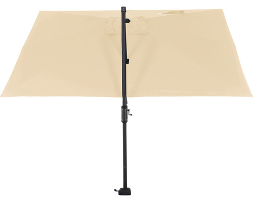Sunset N+ zweefparasol, 350 x 260 cm, natuurlijk polyester