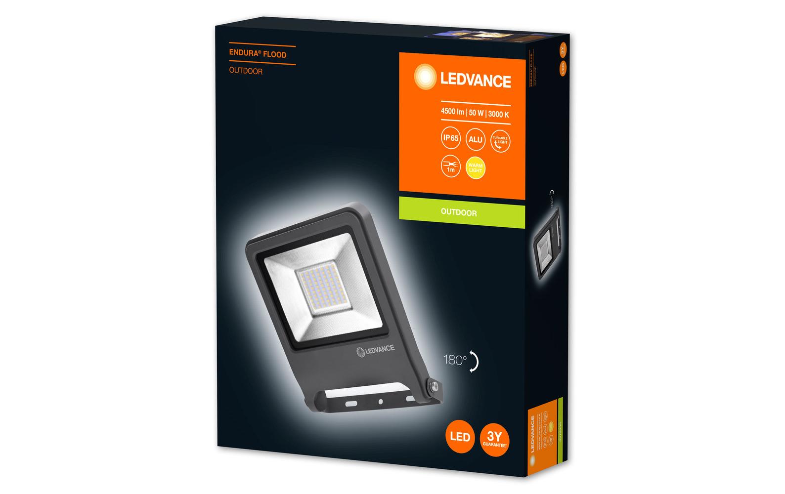 Scheinwerfer LED Endura Flood, 50 WAussenleuchte