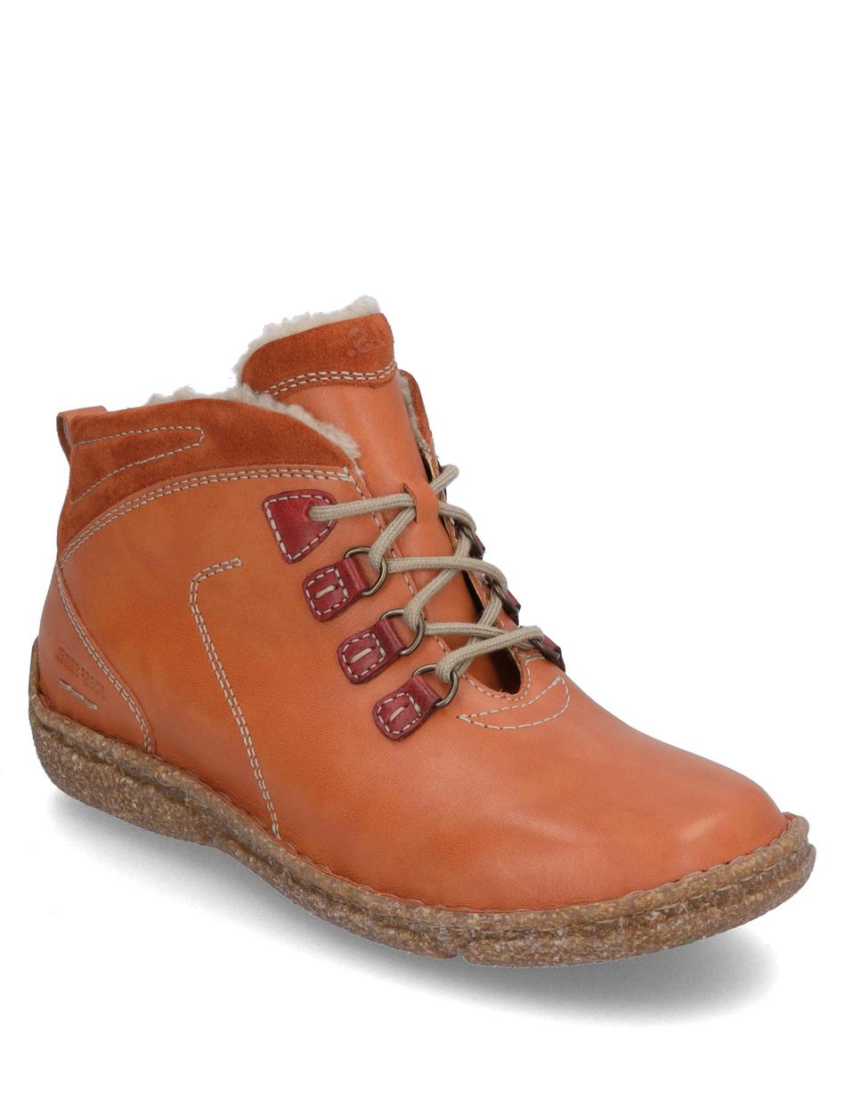 Stiefelette Neele 57, orange-kombi