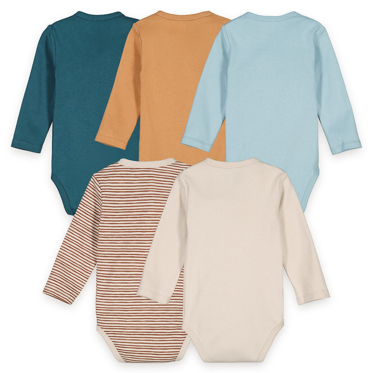 COLEÇÃO LA REDOUTE<br>Conjunto de 5 macacões cruzados