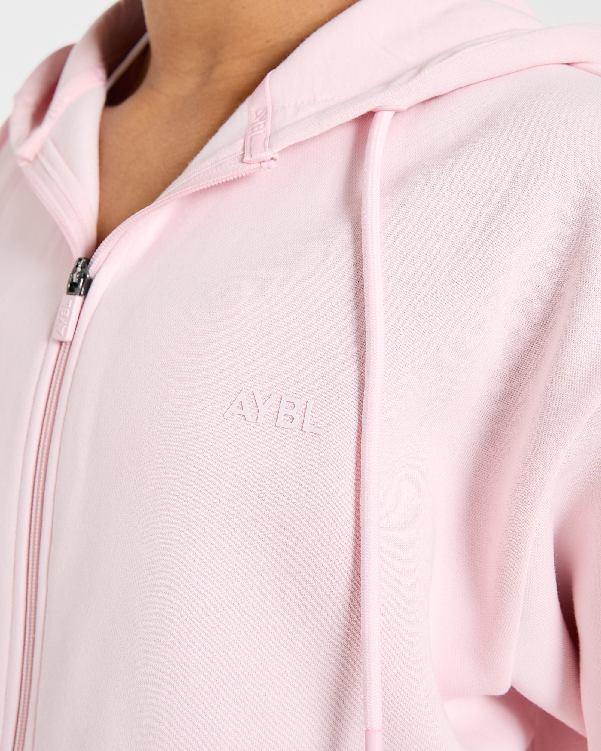 Lifestyle Oversized Zip Up Hoodie