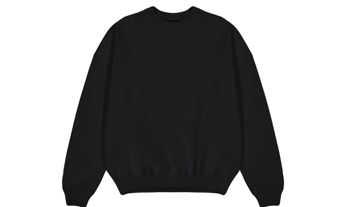 Wethenew Crewneck L'Uniforme Black