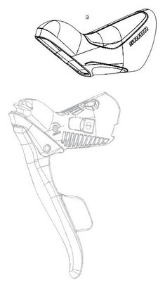 Paire de Cocottes Sram Levier de Vitesse Red/Force E-Tap AXS (Non Hydraulic)