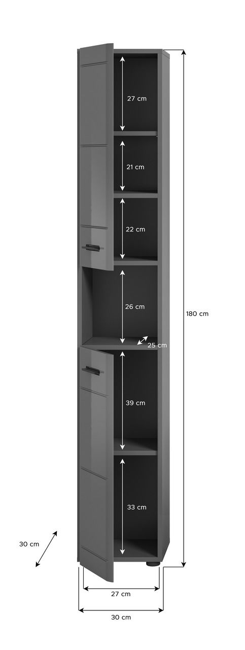 MID.YOU Hochschrank SOFT