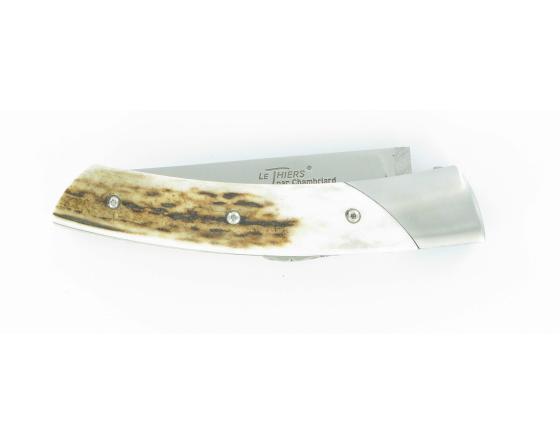 Trappeur BOIS DE CERF Couteau de Poche Le Thiers par Chambriard