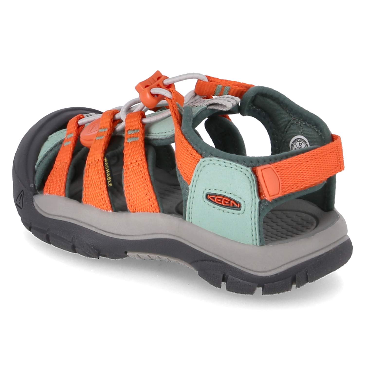 Keen Outdoorsandalen  NEWPORT BOUNDLESS - granite green/scarlet ibis