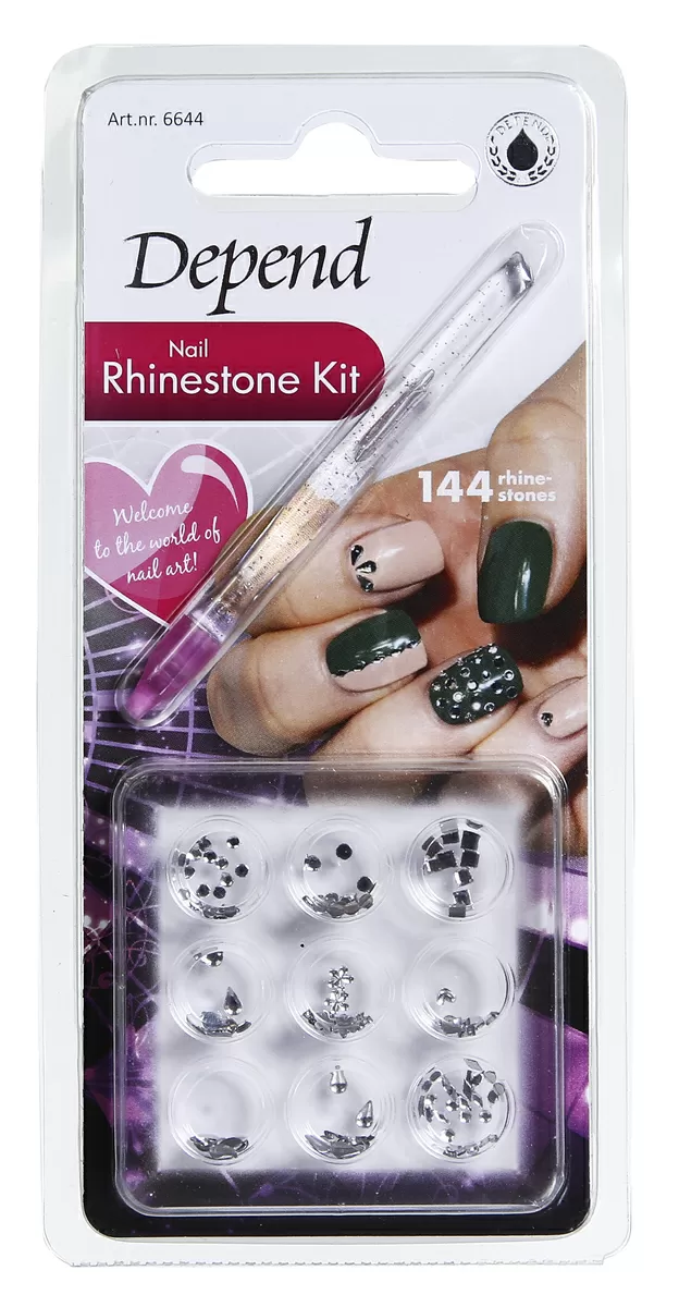 Depend Nail Rhinestone Kit