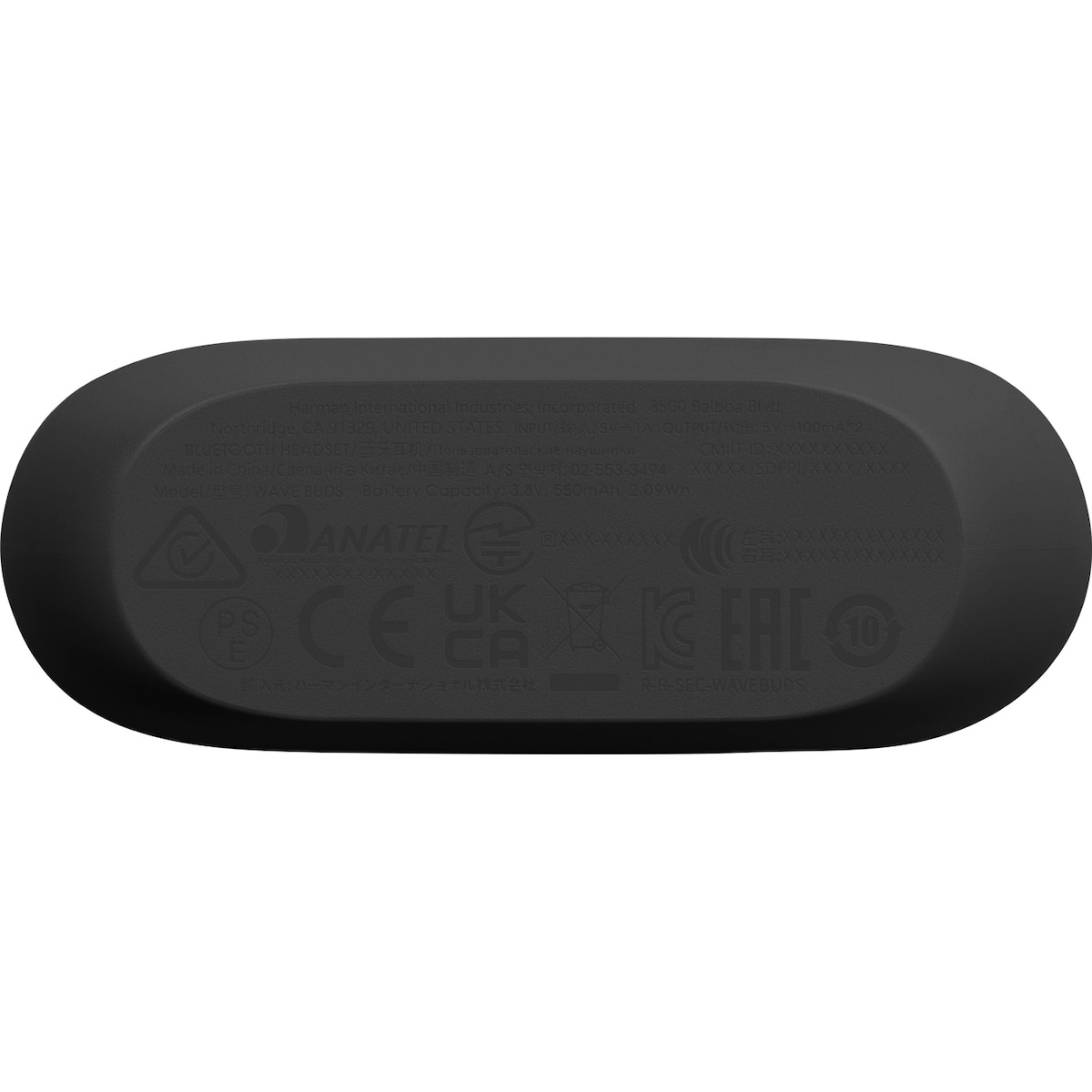 JBL Wave Bud helt trådløse in-ear hodetelefoner (sort)