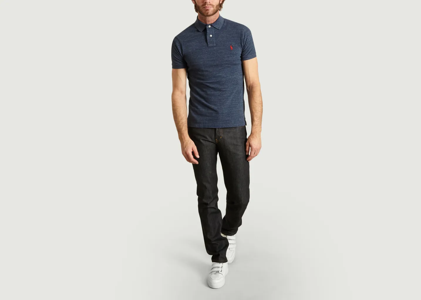 Polo Cintré en Coton Piqué Polo Ralph Lauren