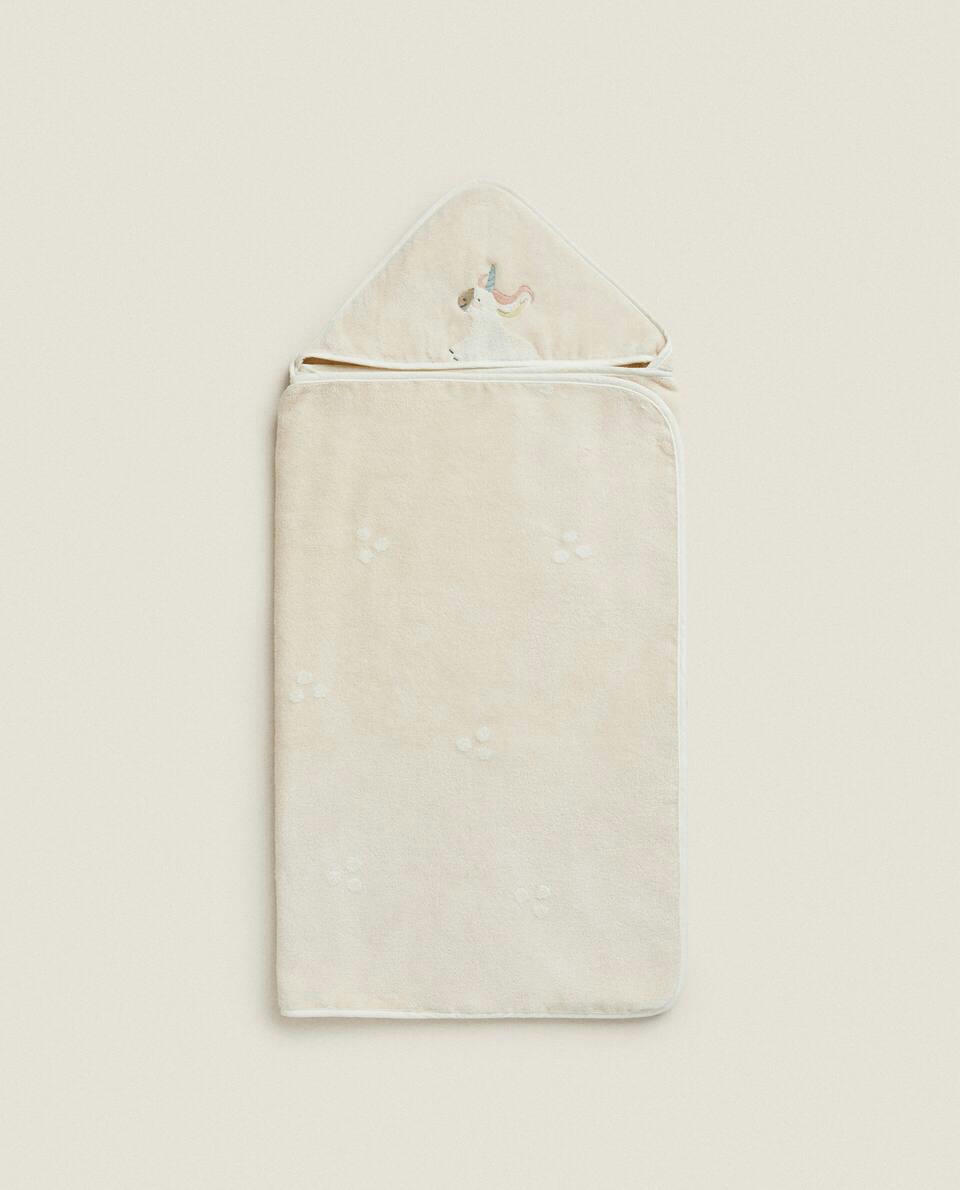 CAPA DE BANHO DE UNICÓRNIO