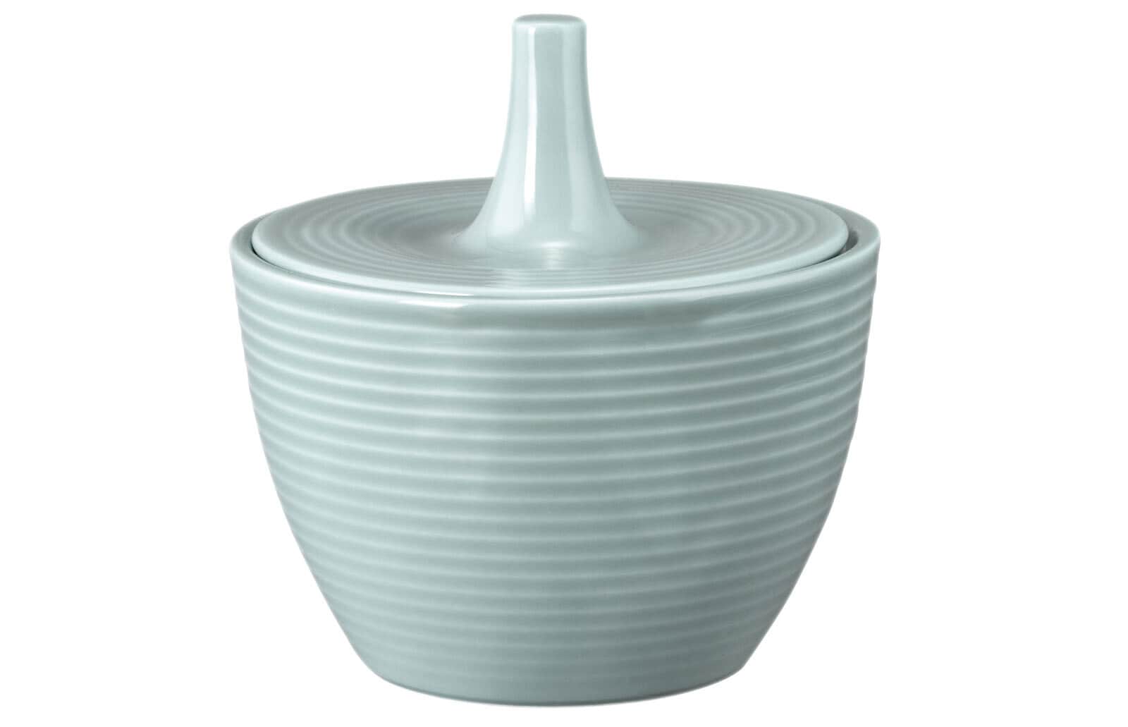 Seltmann Weiden Zuckerdose BEAT COLOR GLAZE arktisblau