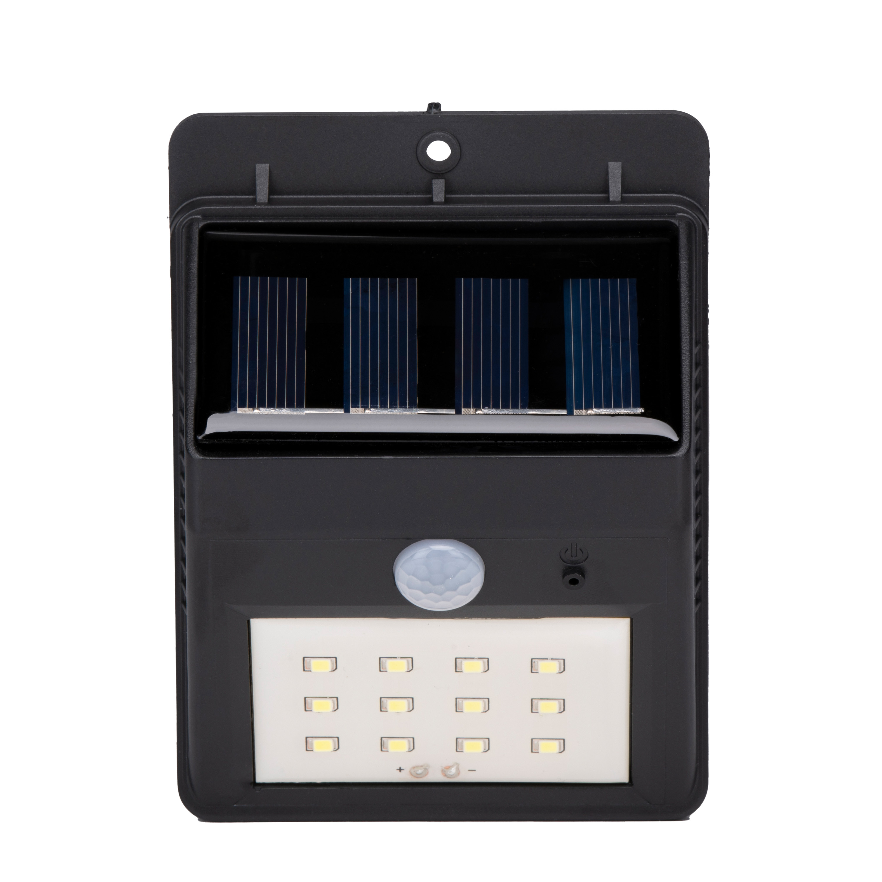 LED Solar Wandleuchte mit Bewegungsmelder
