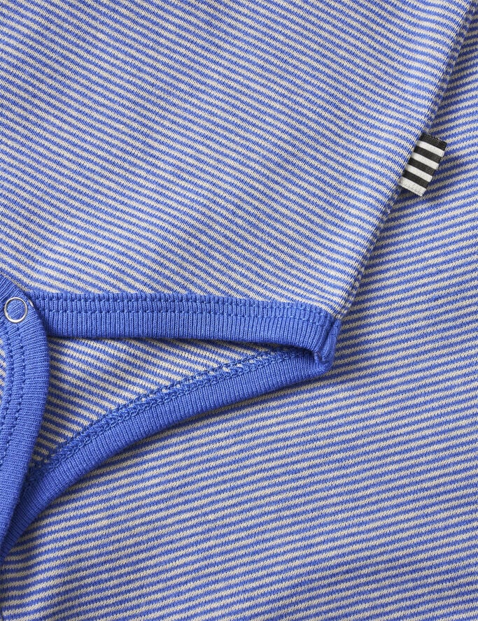 Mads Nørgaard - Copenhagen Soft Micro Striped Body Blå striber