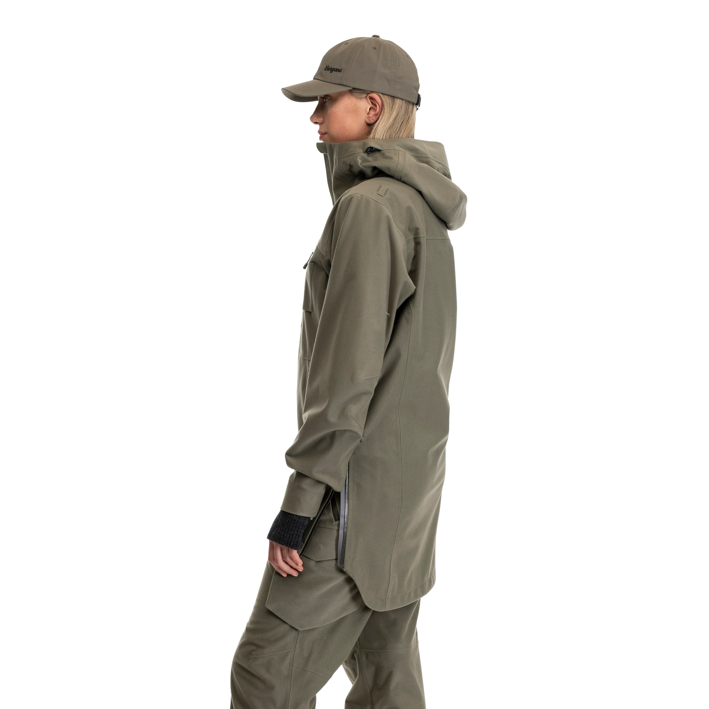 Hogna 3L Anorak Green Mud