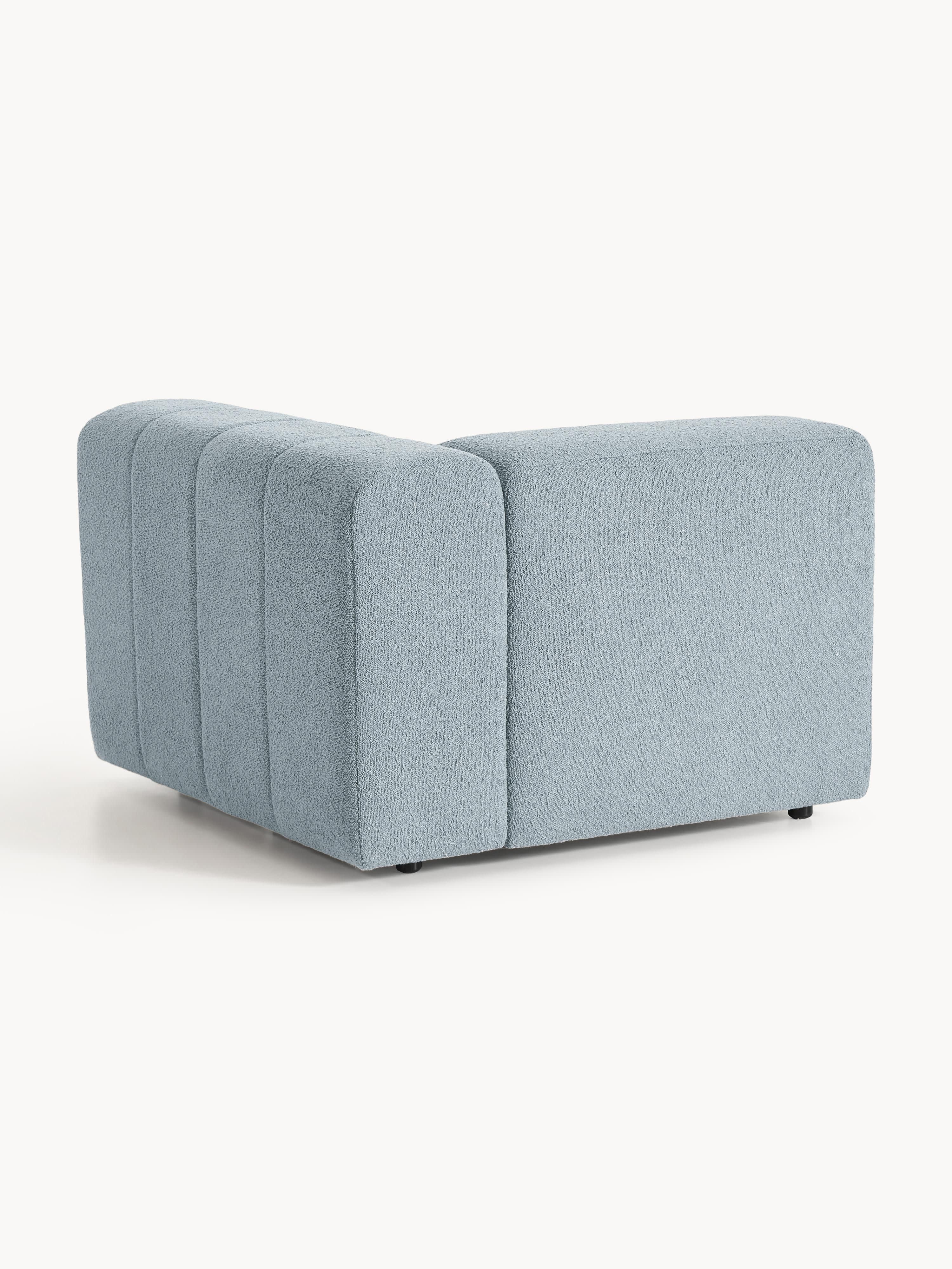 Bouclé hoekmodule Lena