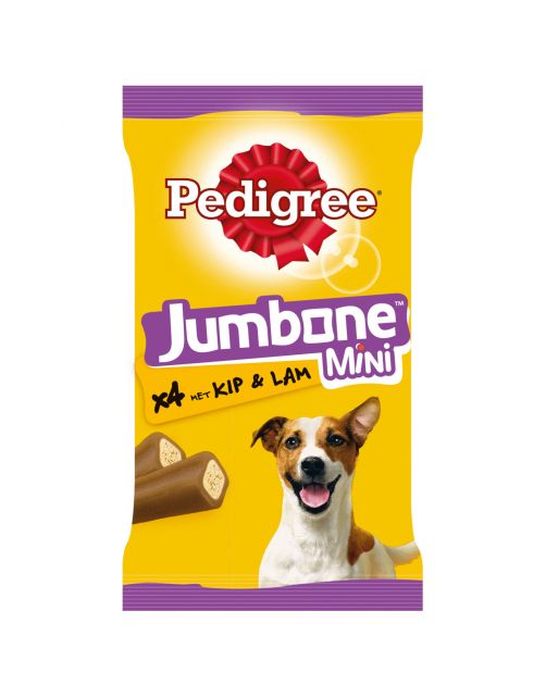 Pedigree Jumbone Mini - Hondensnacks - Kip Lam 160 g