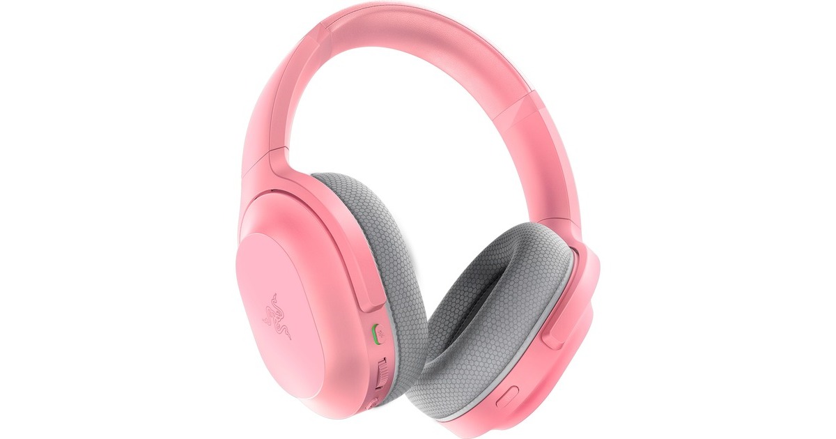 RazerBarracuda over-ear gaming headset  (Pink, USB-C Dongle, Bluetooth)