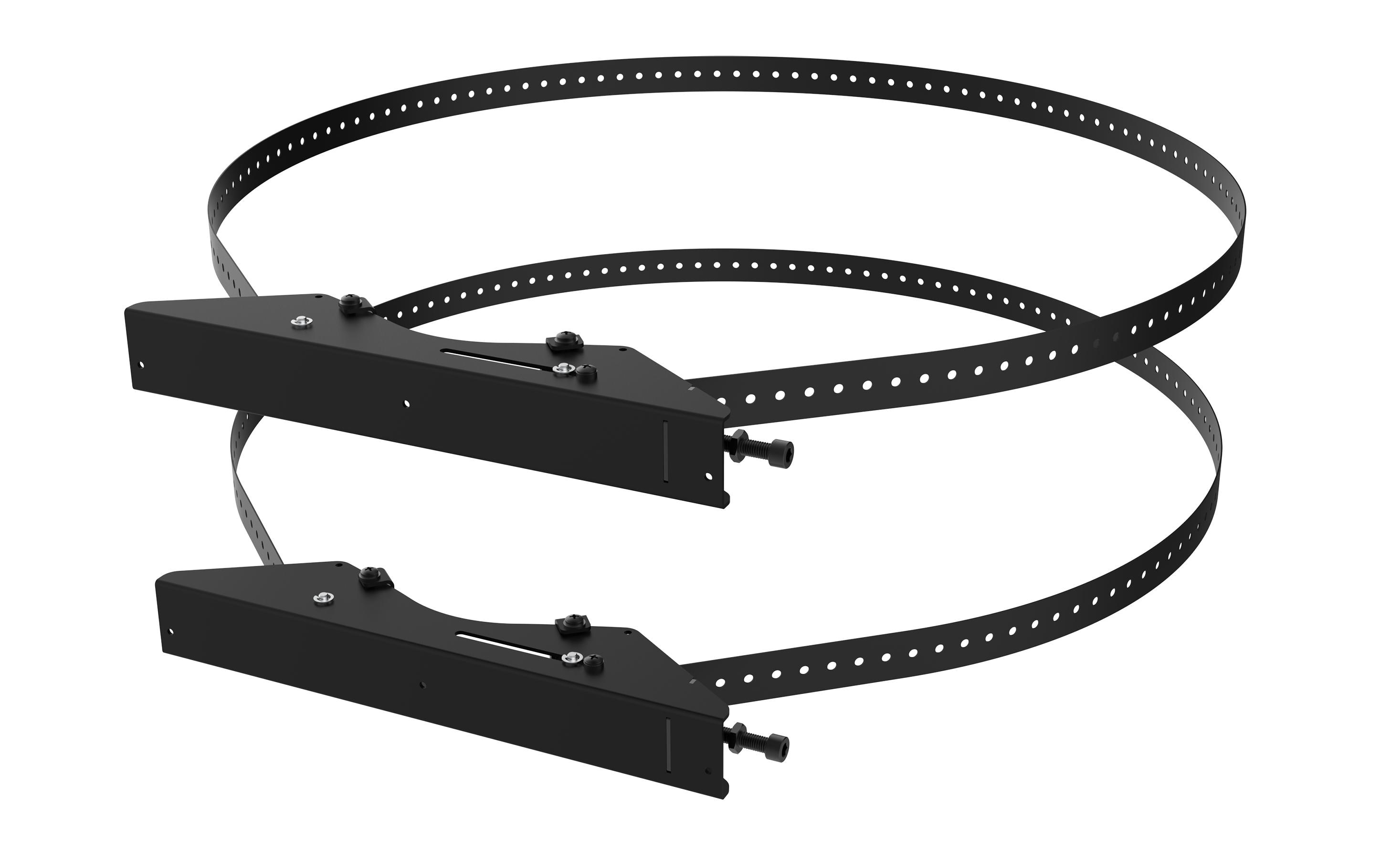 Adapterschienen CMAL für Montage an Säulen 200-800mm<br>Adapterschienen-Zubehör Für VESA Montagemuster von 600 x 400mm
