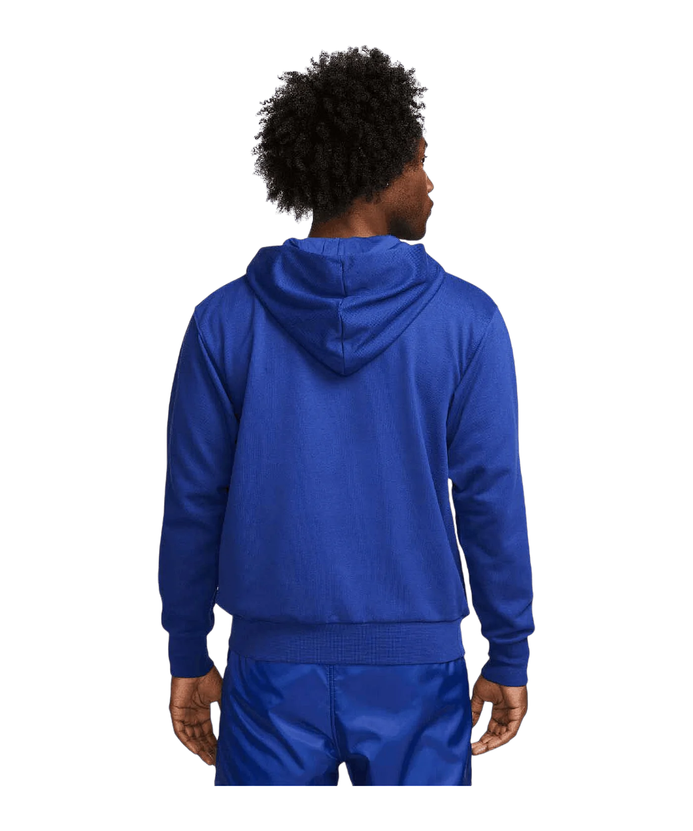 Nike Standard Issue Chain Hoody Blau Weiss F455