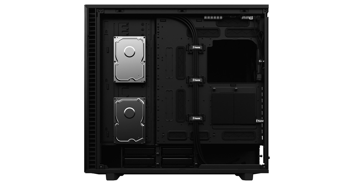Fractal DesignDefine 7 XL big tower behuizing  (Zwart | 4x USB-A | 1x USB-C)