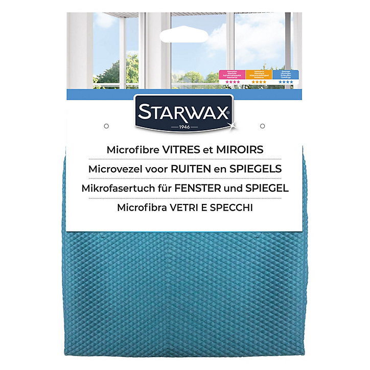 Microfibre pour vitres et miroir Starwax