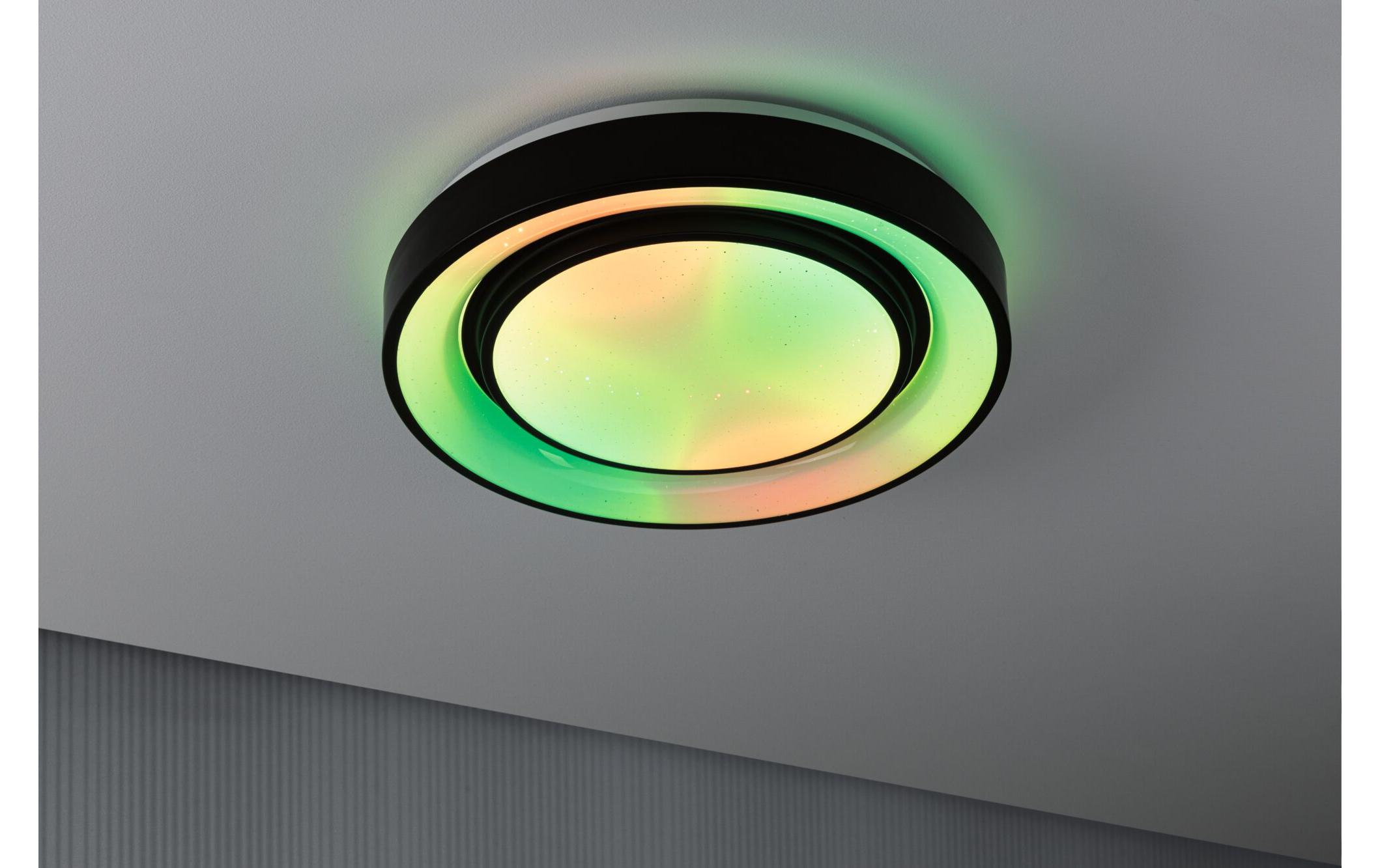 Deckenleuchte LED Rainbow mit RegenbogeneffektDimmbare Wohnraumleuchte