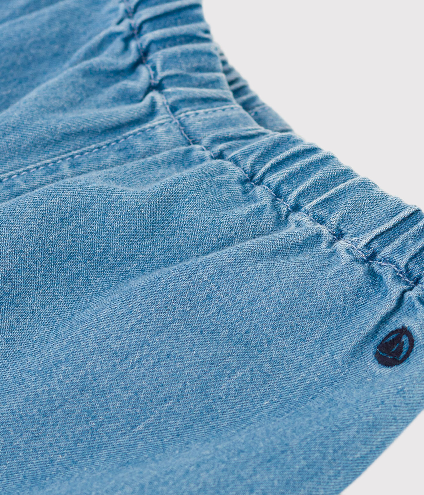 Pantalon bébé en denim léger
