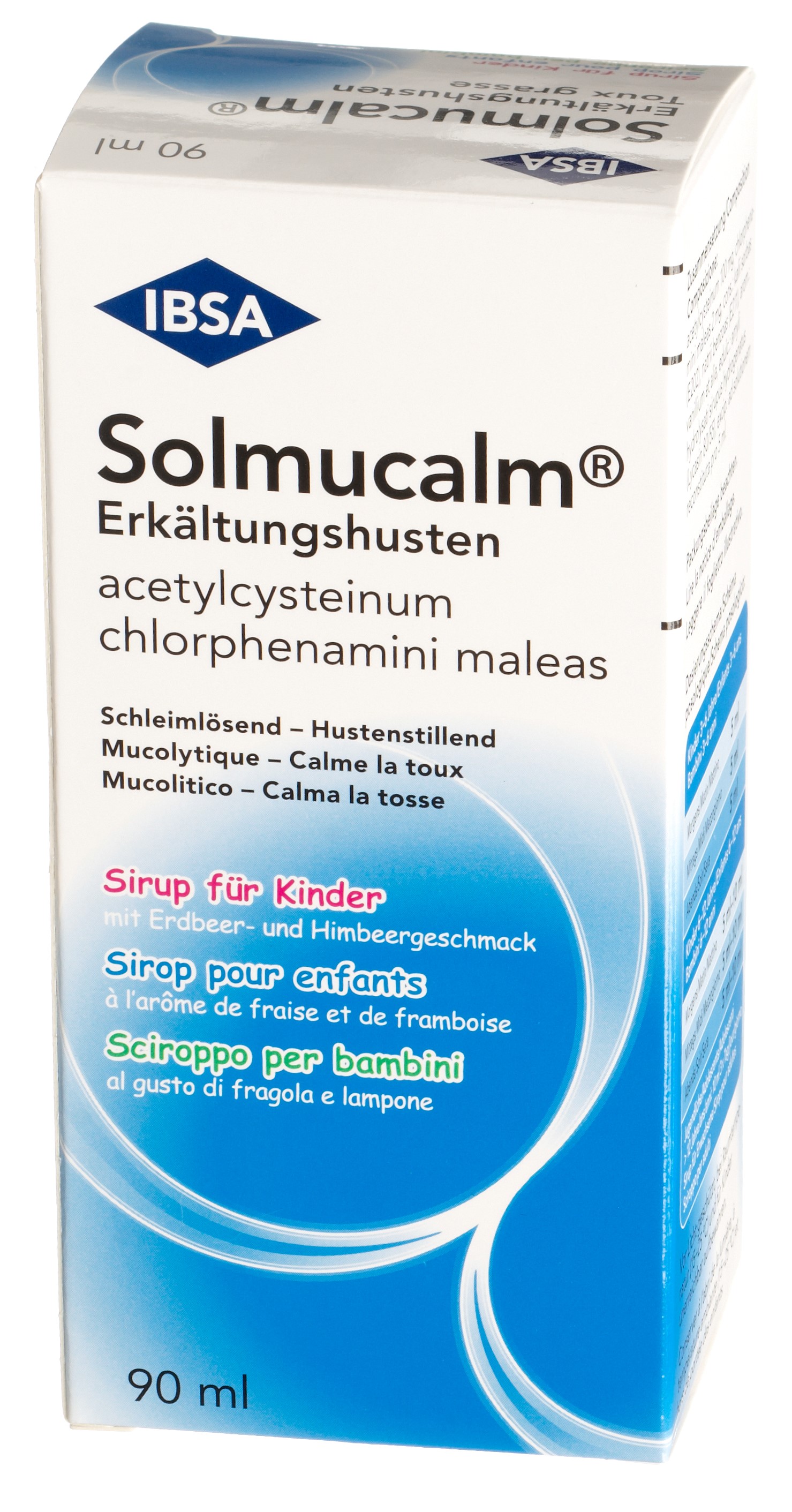 SOLMUCALM Erkältungshusten<br>90 ml, Flasche, Sirup