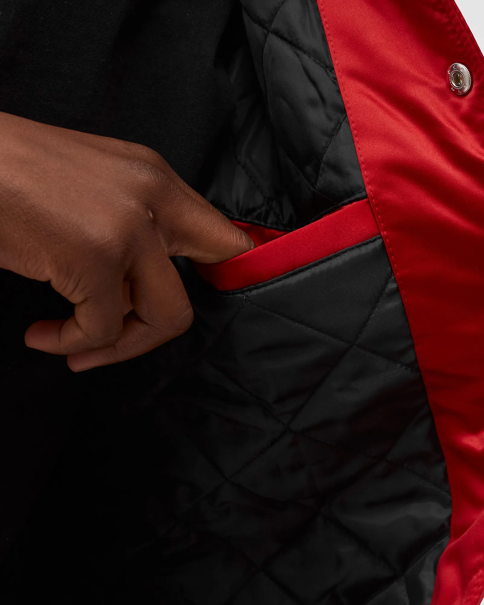 Mitchell & Ness NBA Heavyweight Satin Jacket Chicago Bulls