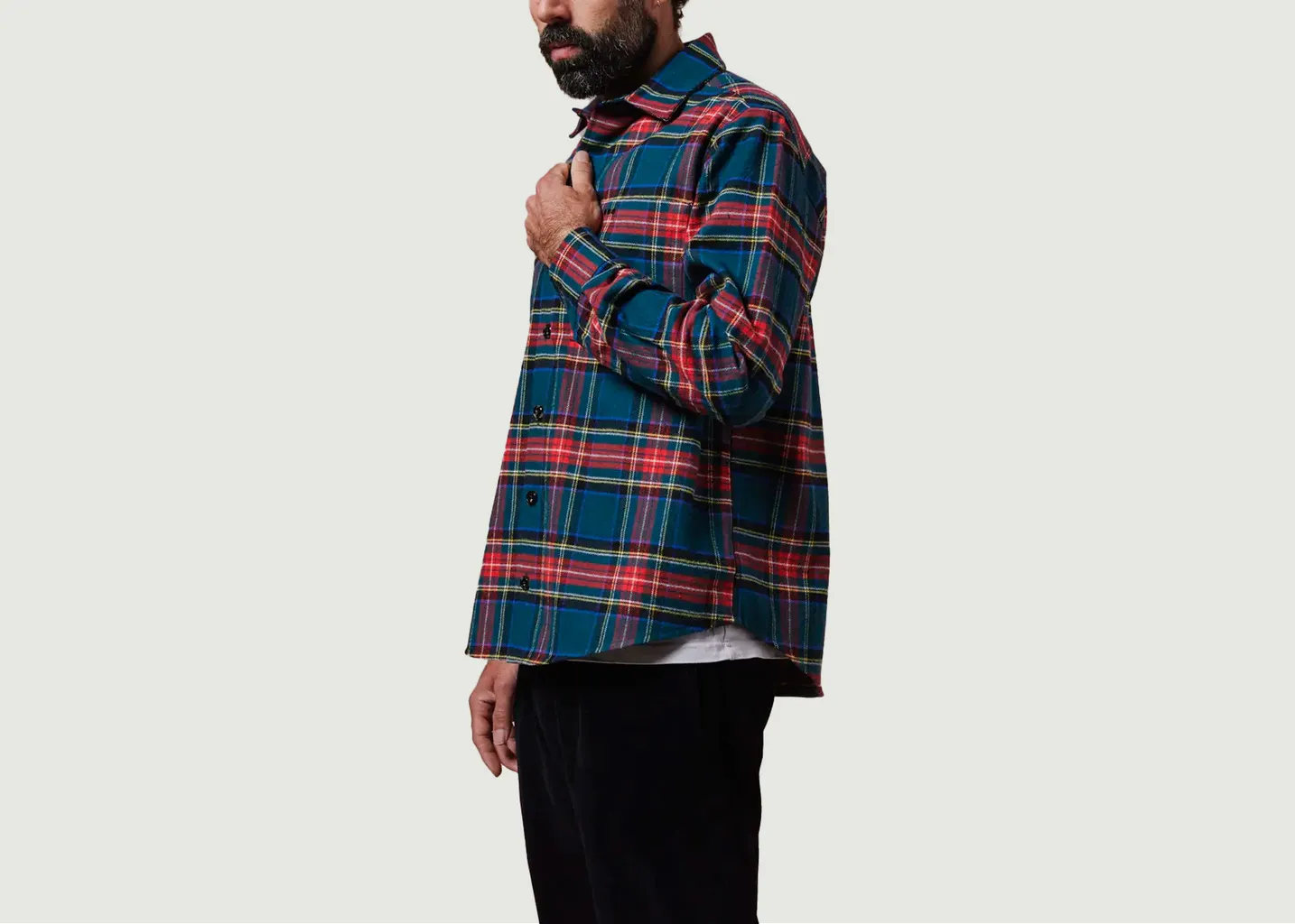 Chemise En Flanelle À Carreaux Later